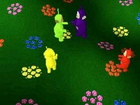 une photo d'Ã©cran de Teletubbies sur Sony Playstation